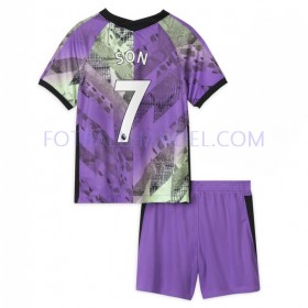 Barn Fotballdrakter Tottenham Hotspur Son Heung-min 7 Tredje 2021-22 Kortermet